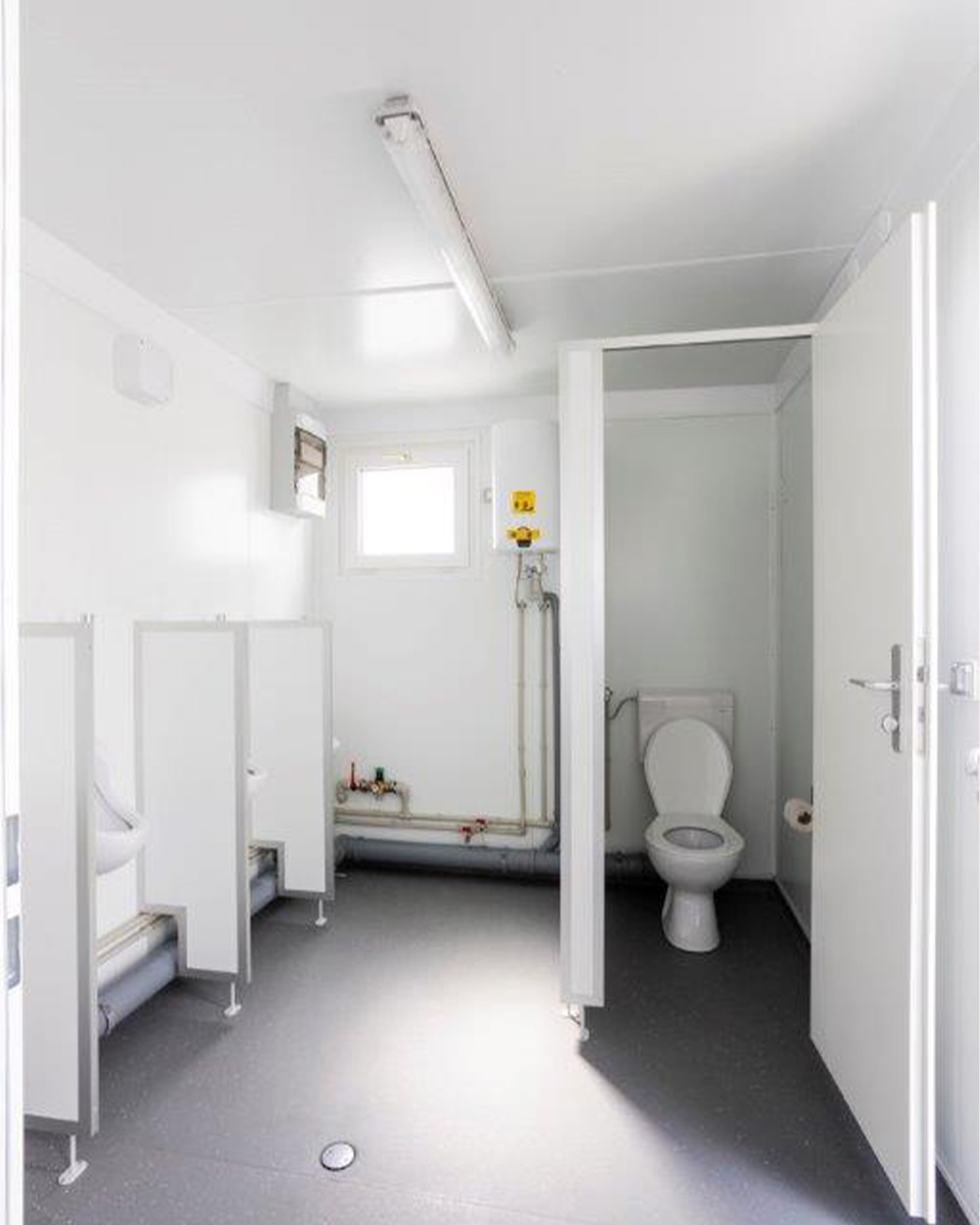 Modulaire 3 WC F + 1 WC H- module sanitaire multi-postes base-vie SANILOR