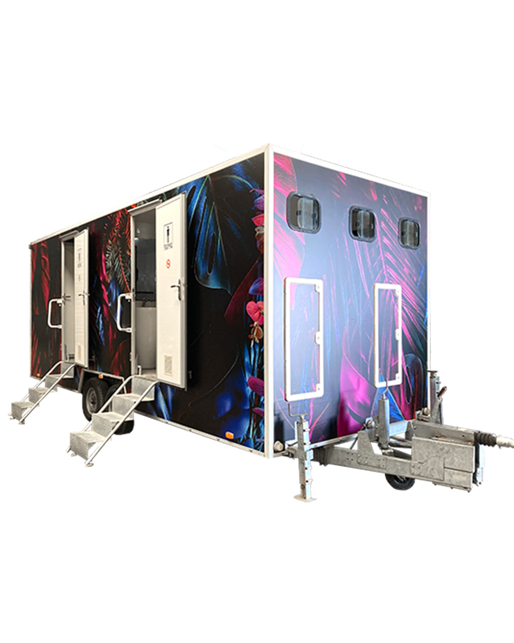 caravane sanitaire VIP Sanilor-jungle-rose